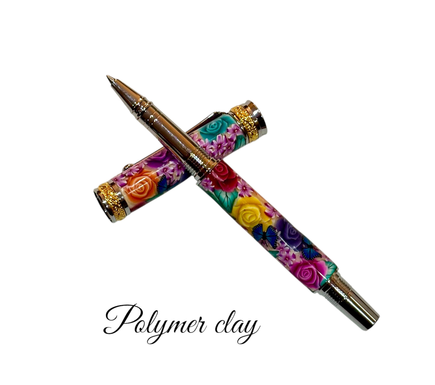 Polymer clay rollerball