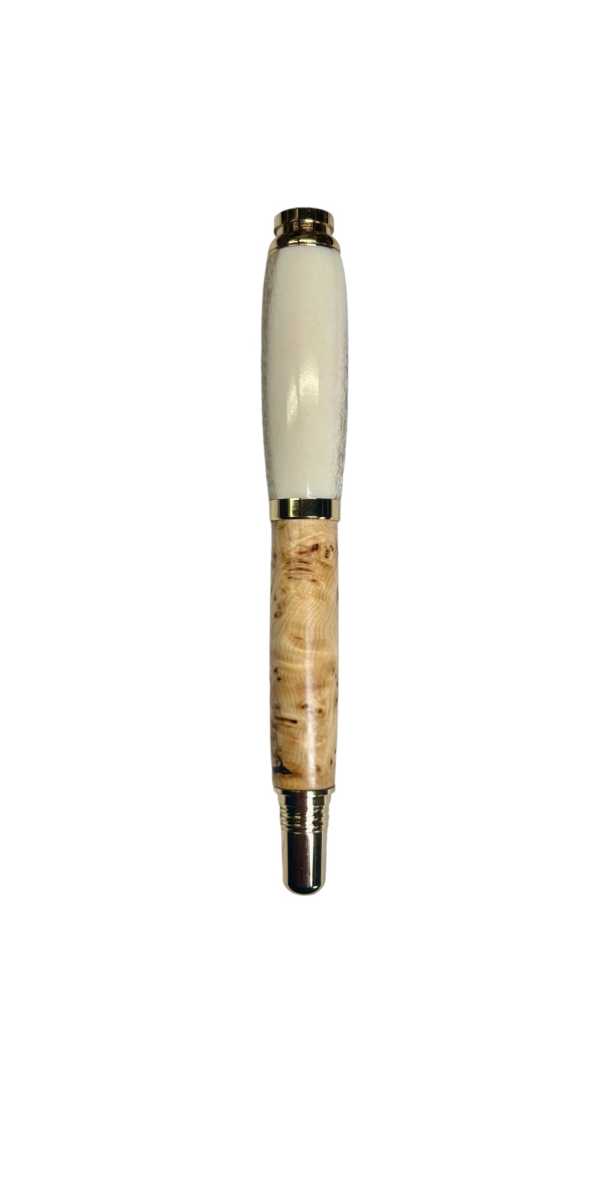 Deer Antler/Yellow Cedar Rollerball