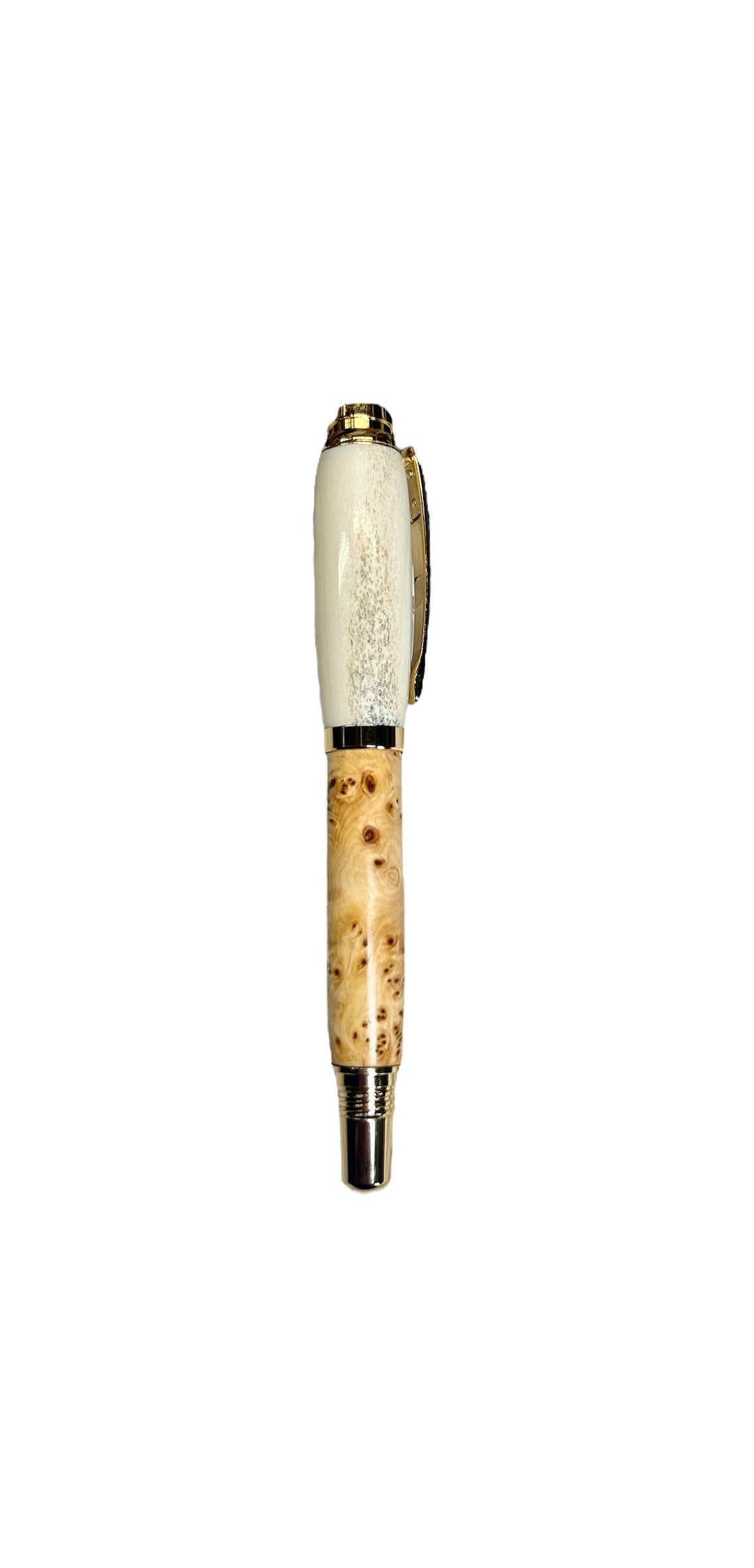 Deer Antler/Yellow Cedar Rollerball