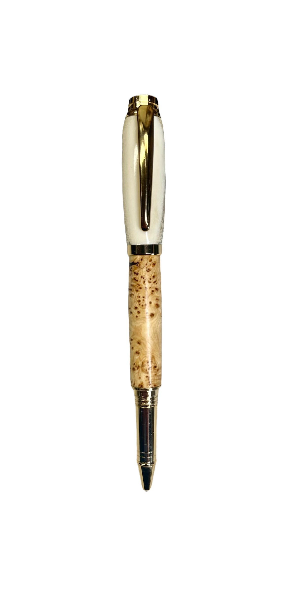 Deer Antler/Yellow Cedar Rollerball
