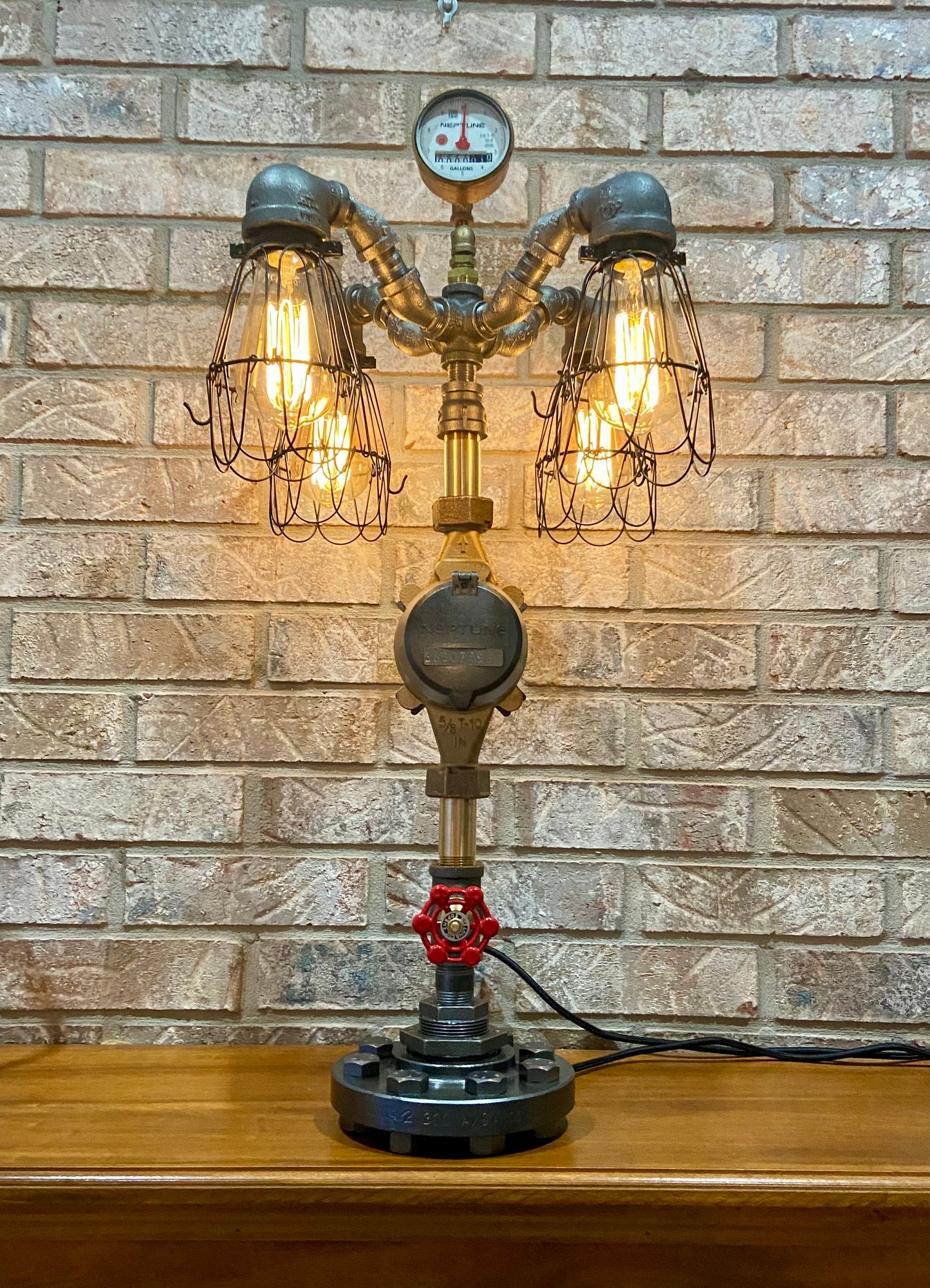 Water meter lamp