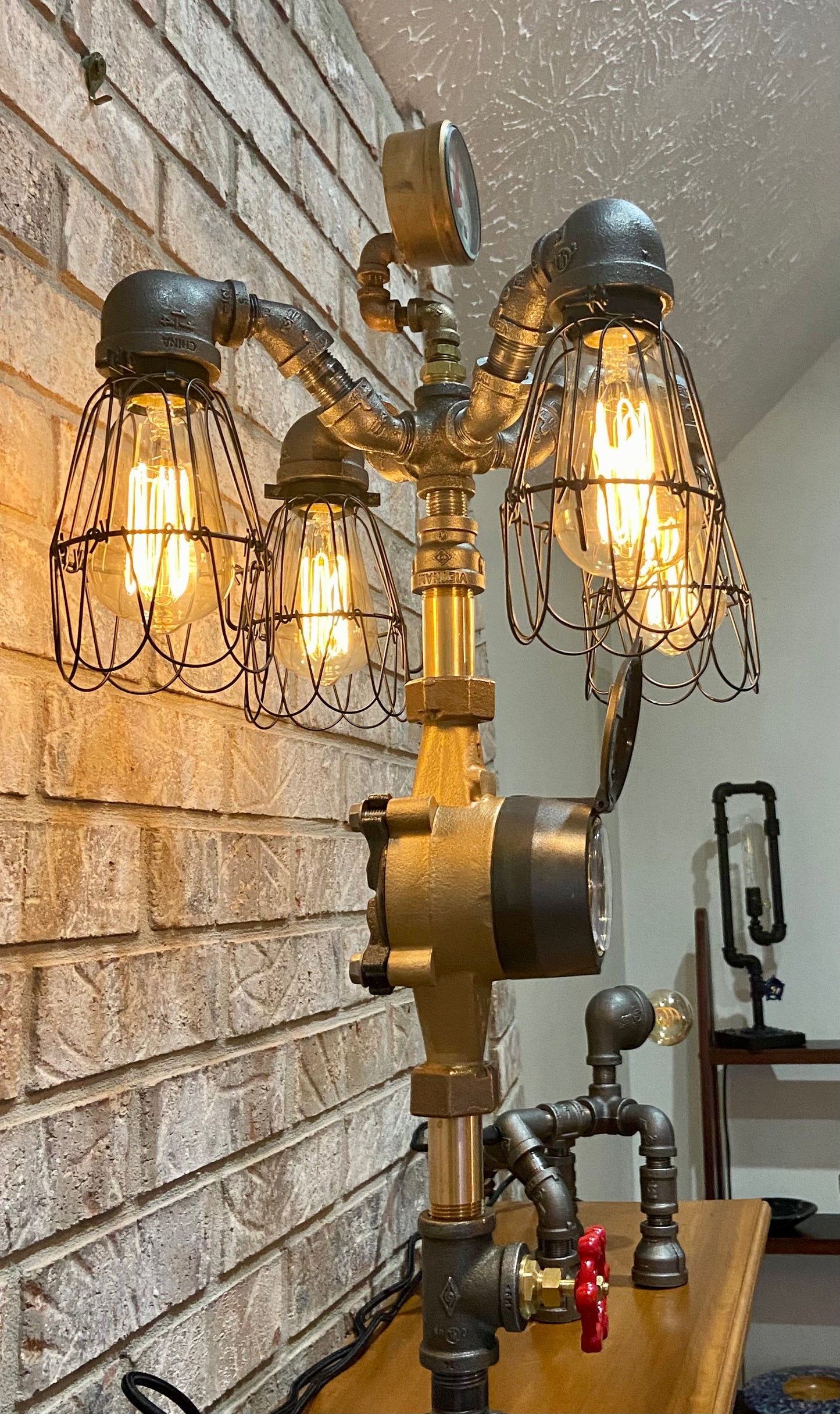 Water meter lamp