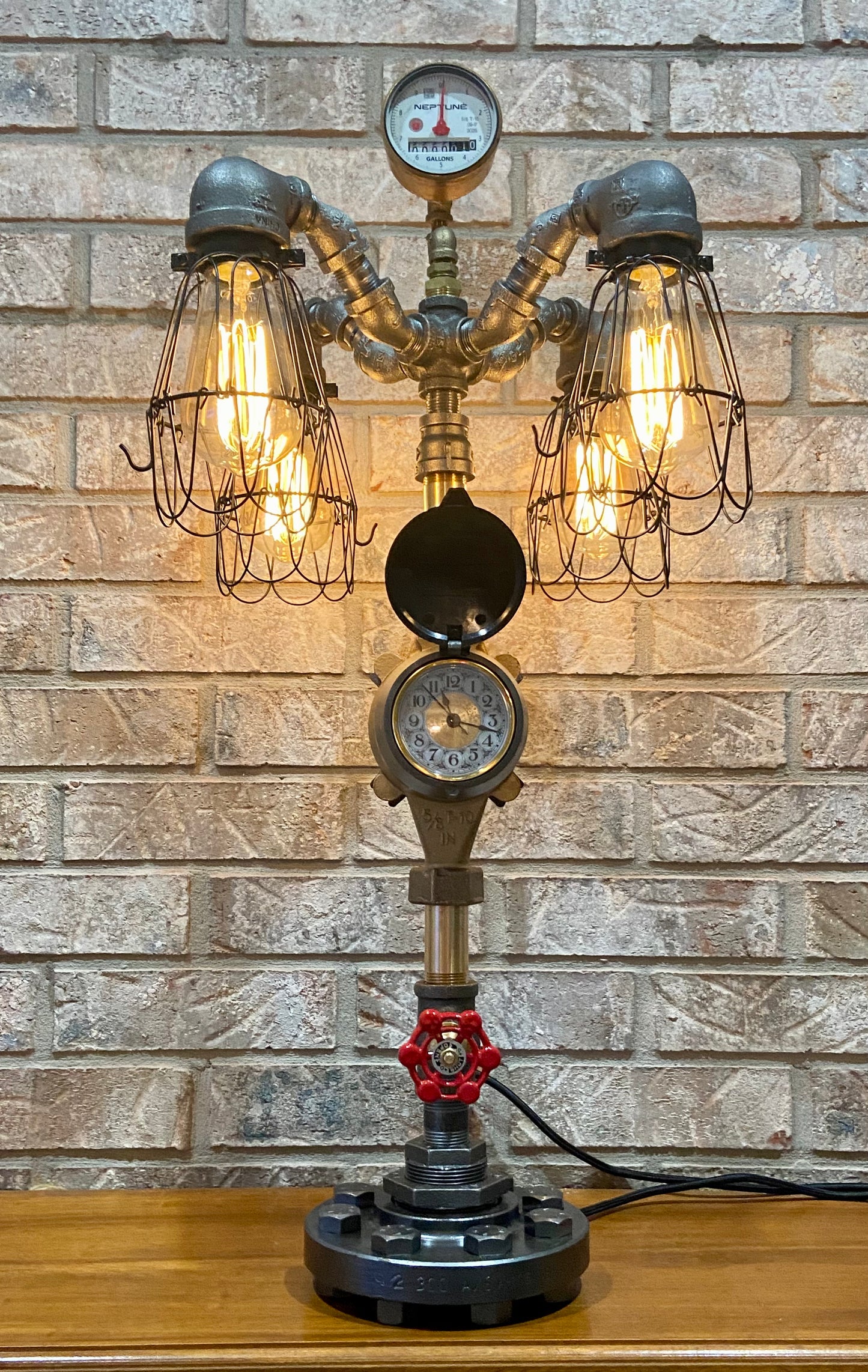 Water meter lamp