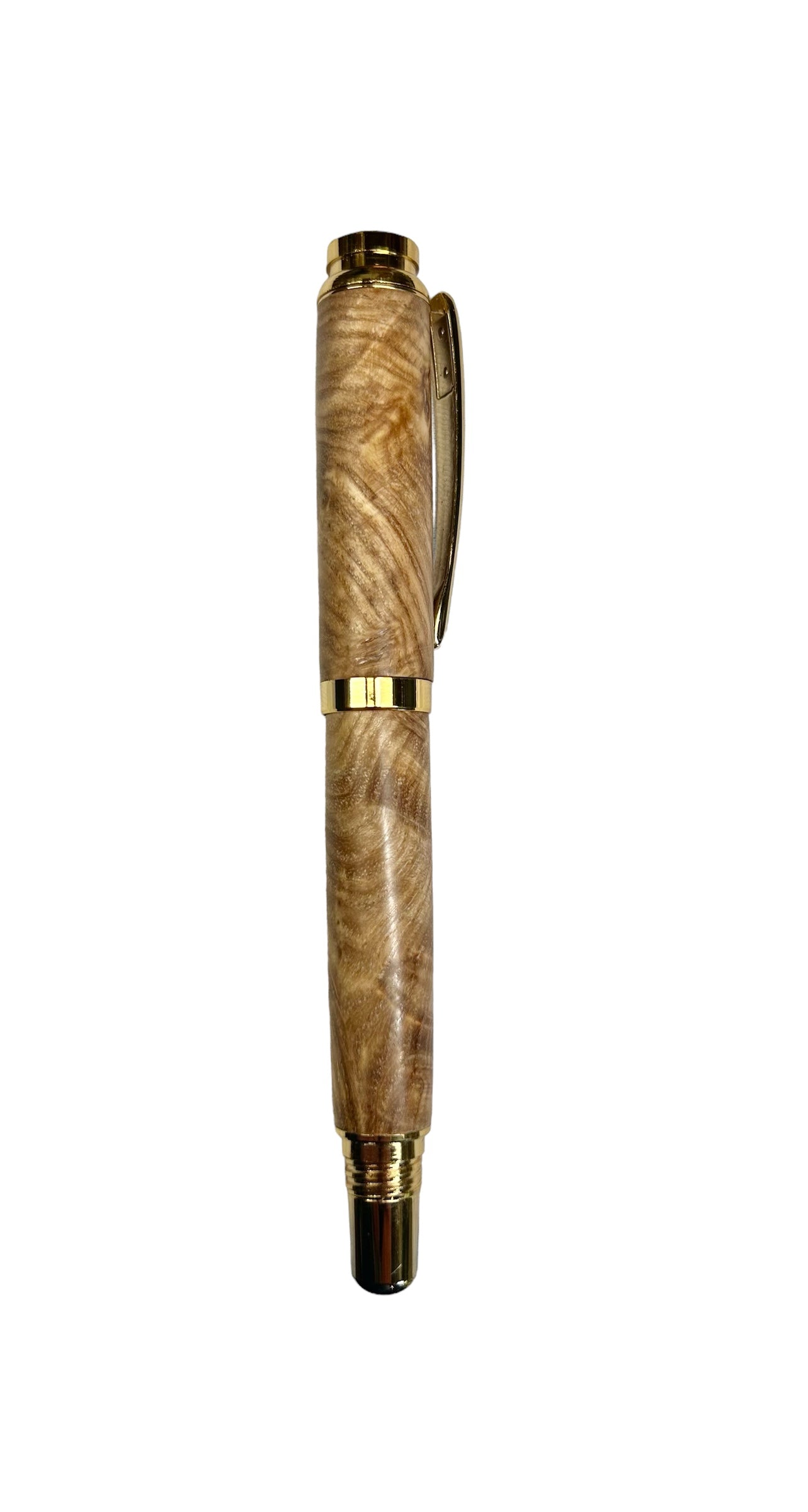 Big Leaf Flamed Maple Fountain Pen