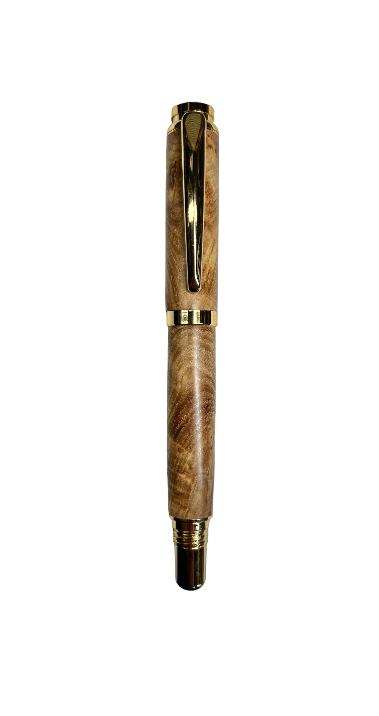 Big Leaf Flamed Maple Fountain Pen