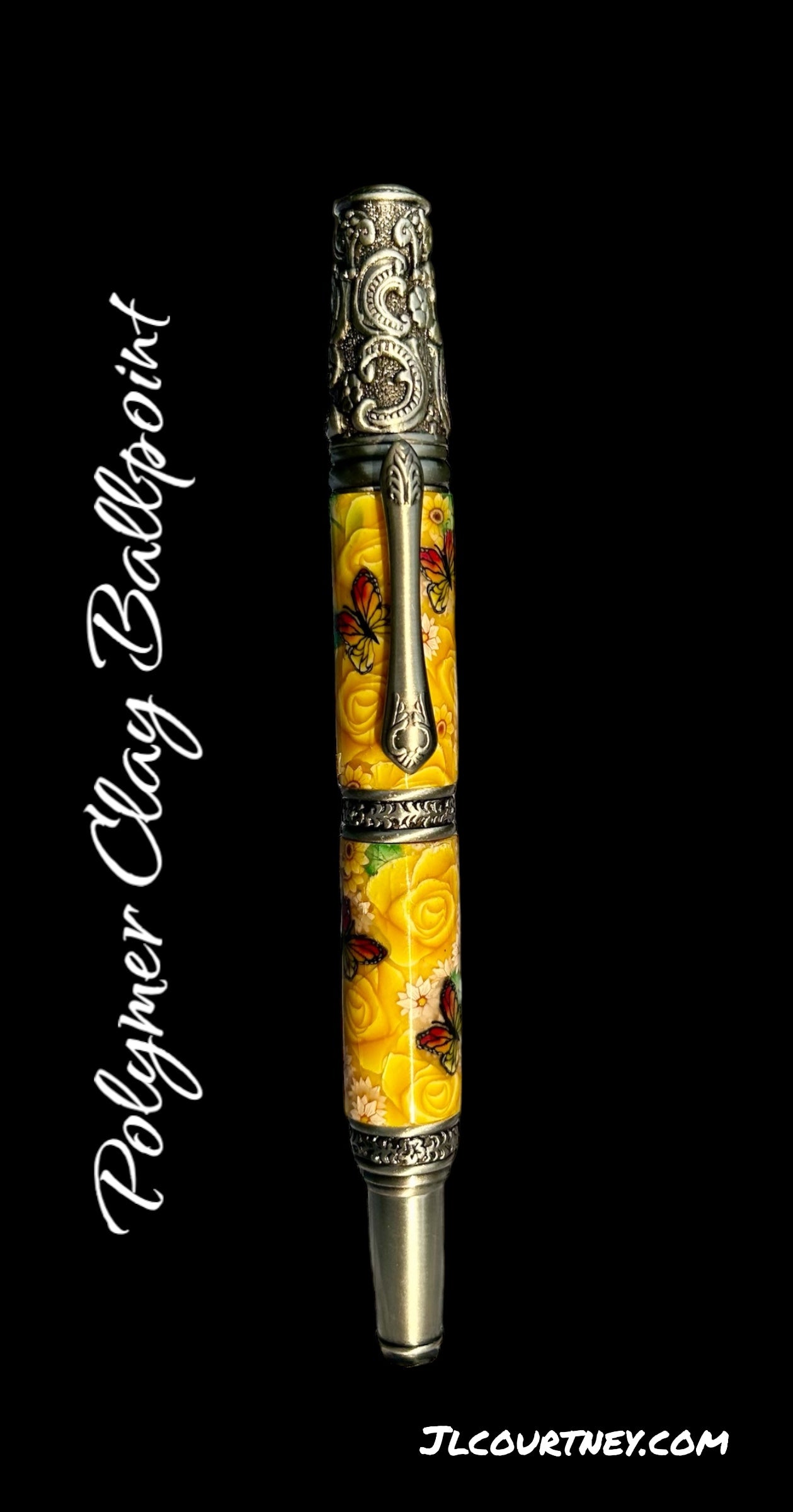 Flower Polymer Clay Ballpoint